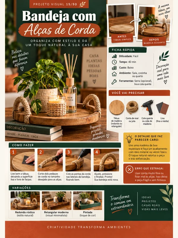 Ficha visual Bandeja com Alças de Corda